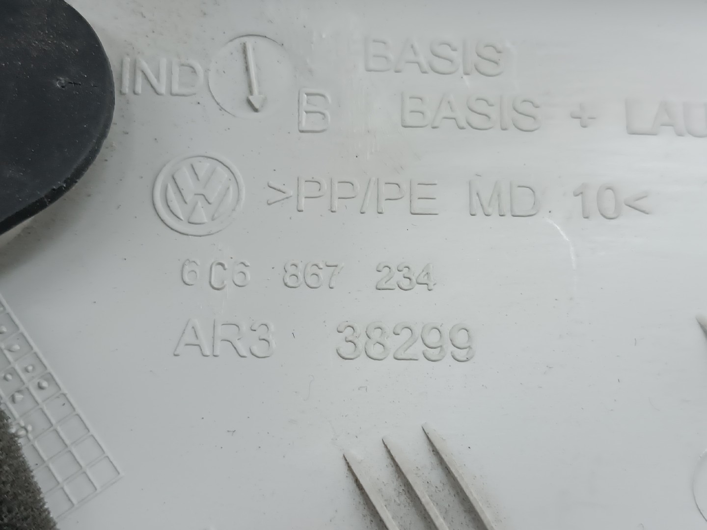 Moldura de pilar A VOLKSWAGEN POLO (6R1, 6C1) | 09 -  Imagem-1