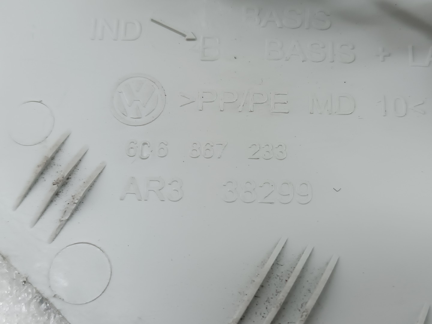 Moldura de pilar A VOLKSWAGEN POLO (6R1, 6C1) | 09 -  Imagem-2