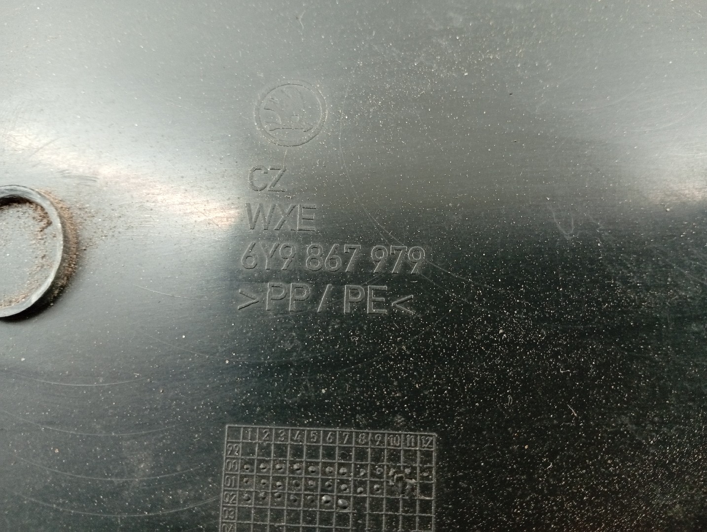 Acabamento de mala SKODA FABIA I três volumes (6Y3) | 99 - 07 Imagem-1