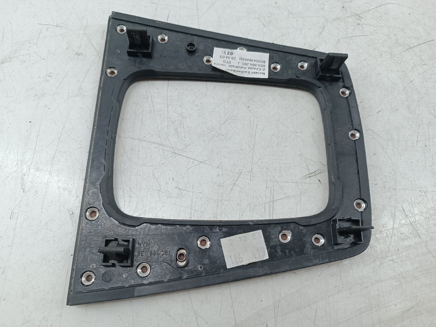 Moldura de fole de mudanças AUDI A4 Avant (8E5, B6) | 00 - 05 Imagem-2