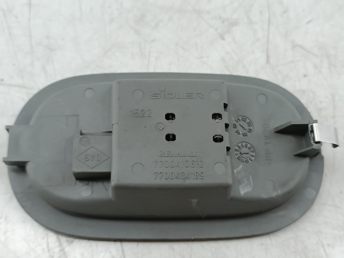 Plafonier RENAULT CLIO II (BB_, CB_) | 98 - 