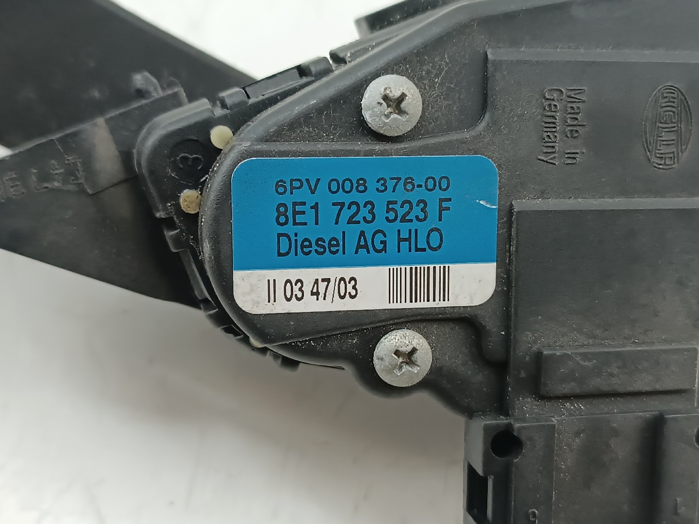 Potenciometro de Acelerador AUDI A4 Avant (8E5, B6) | 00 - 05 Imagem-2