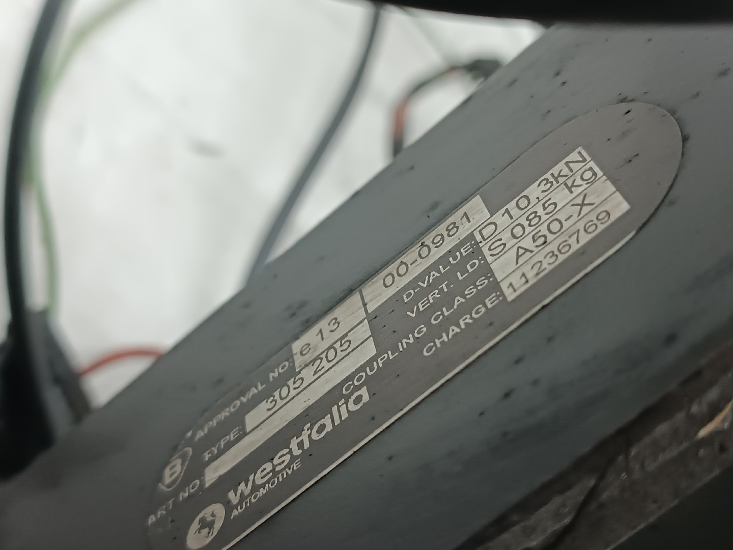 Barra / Suporte de bola de reboque AUDI A4 Avant (8E5, B6) | 00 - 05 Imagem-5