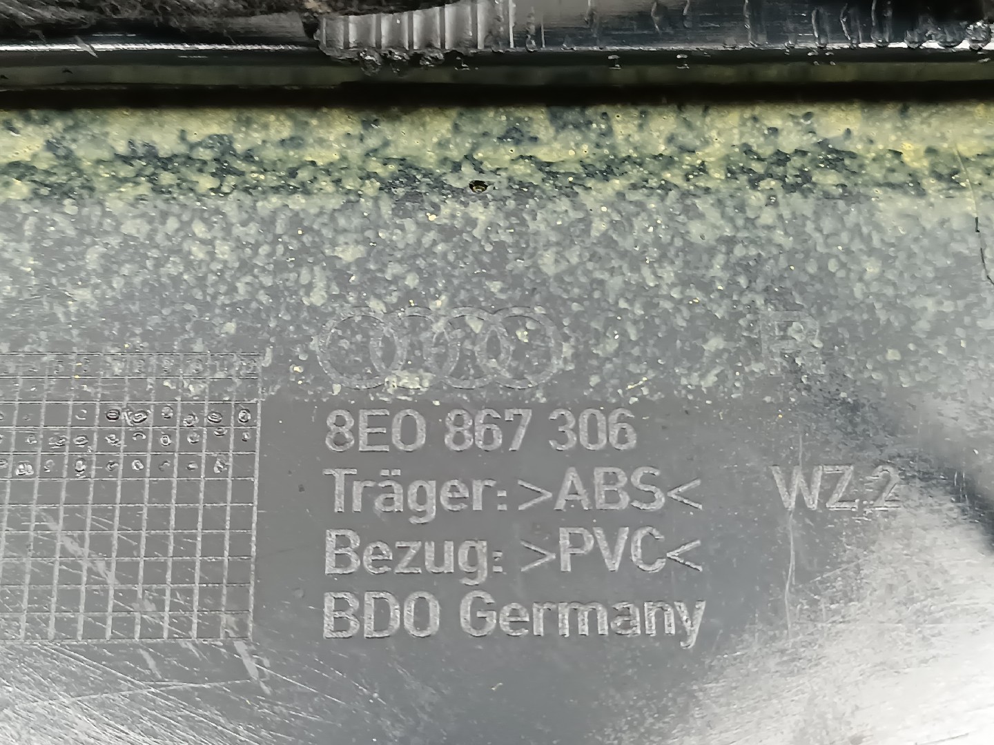 Quartela de porta trás direita AUDI A4 Avant (8E5, B6) | 00 - 05 Imagem-3