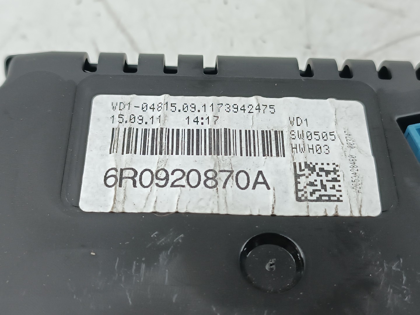 Quadrante VOLKSWAGEN POLO (6R1, 6C1) | 09 -  Imagem-1