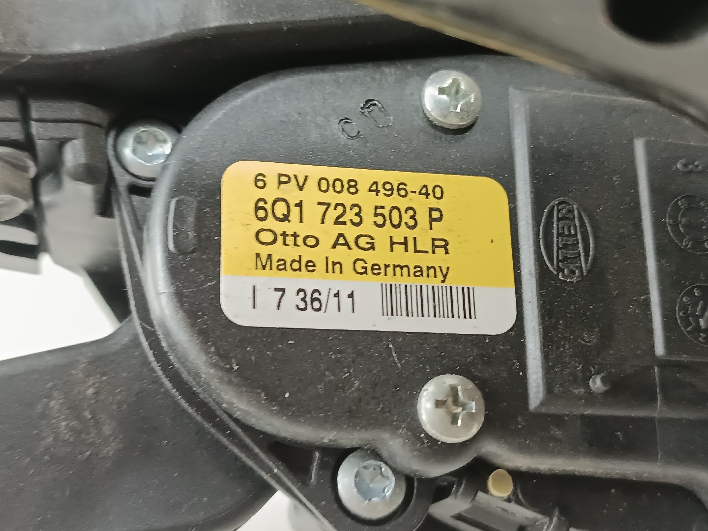 Pedal acelerador e travão VOLKSWAGEN POLO (6R1, 6C1) | 09 -  Imagem-3