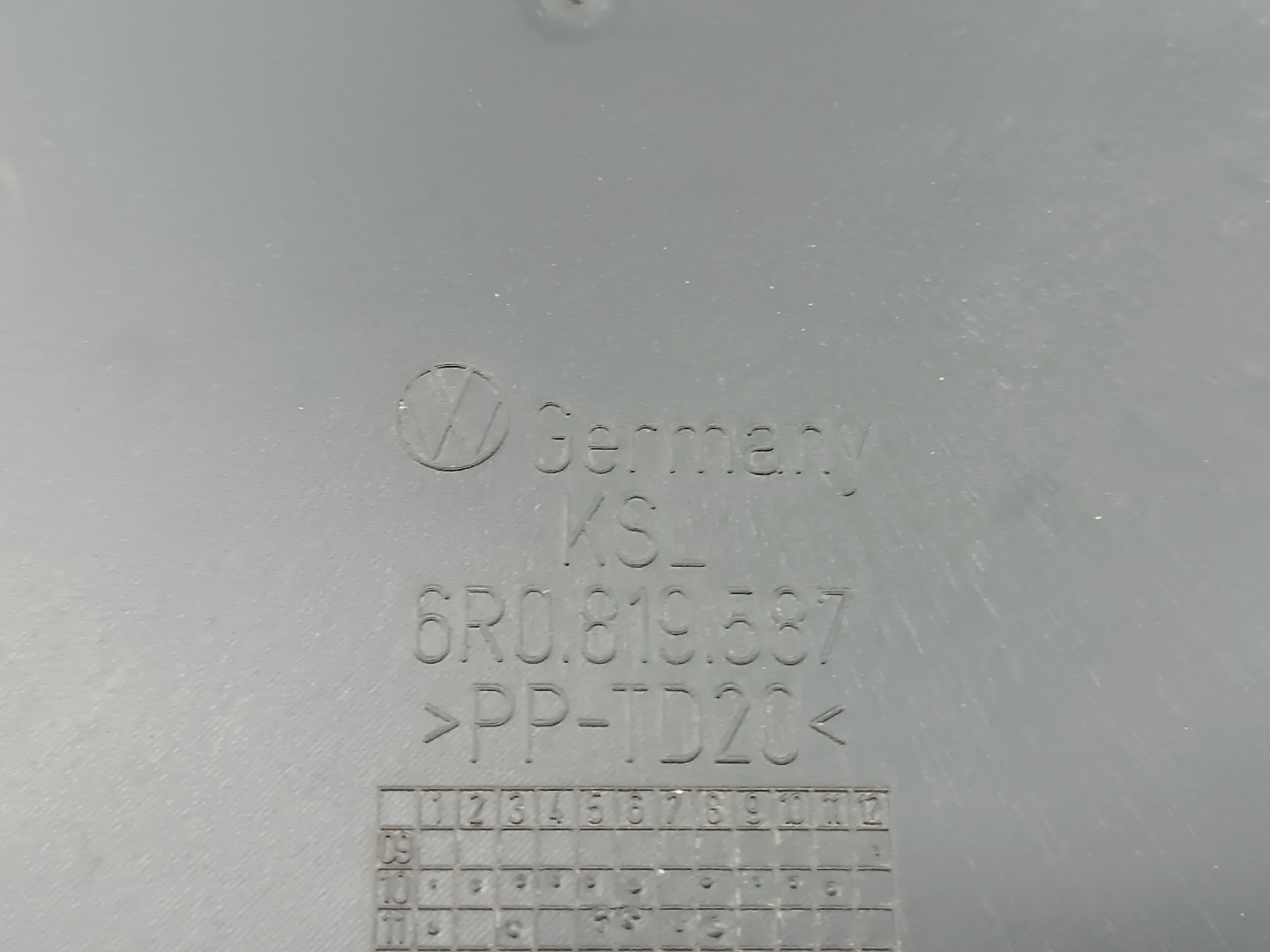 Painel de Ventilação da Carroceria VOLKSWAGEN POLO (6R1, 6C1) | 09 -  Imagem-1