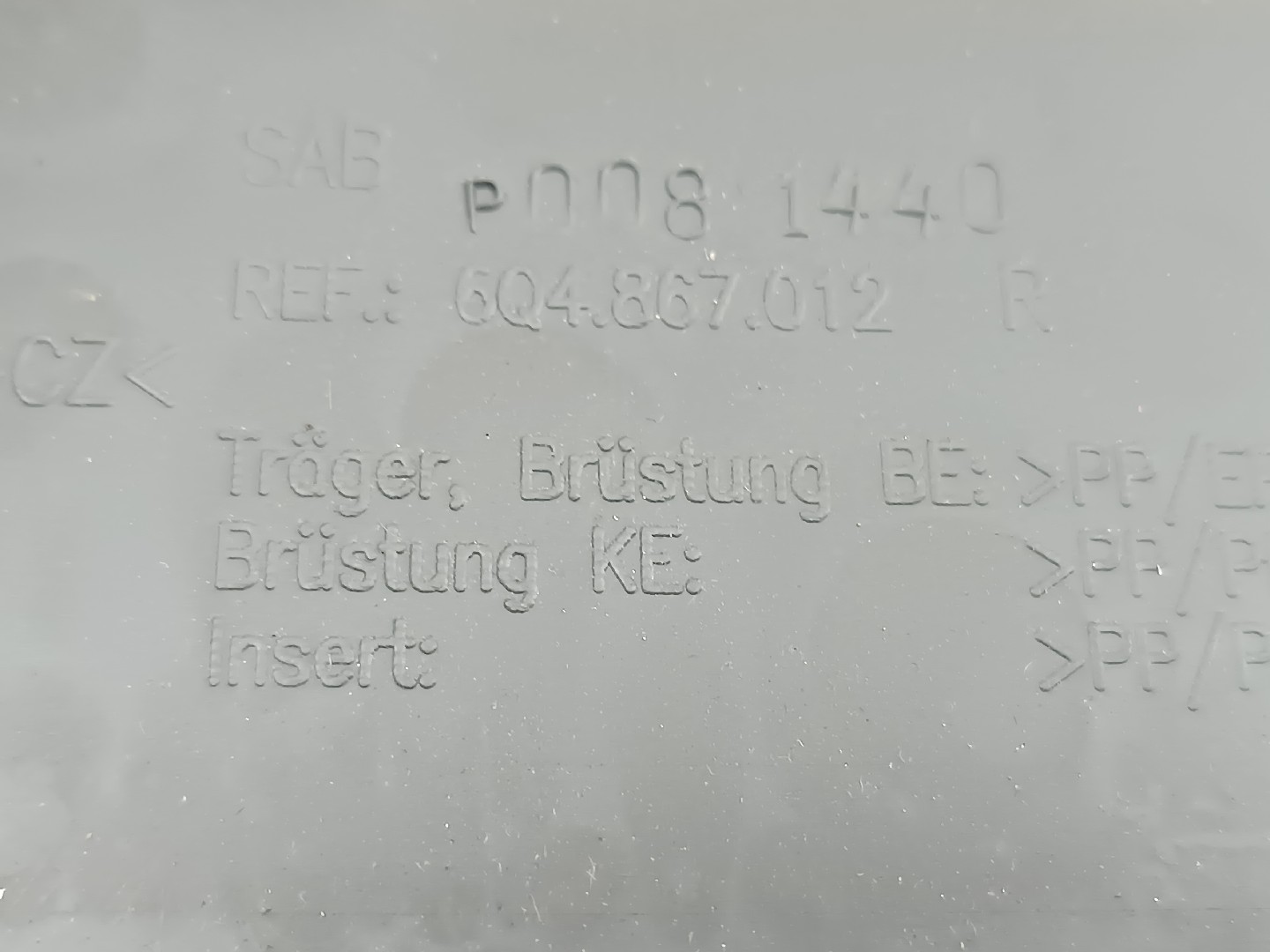 Quartela de porta frente direita VOLKSWAGEN POLO (9N_) | 01 - 14 Imagem-2