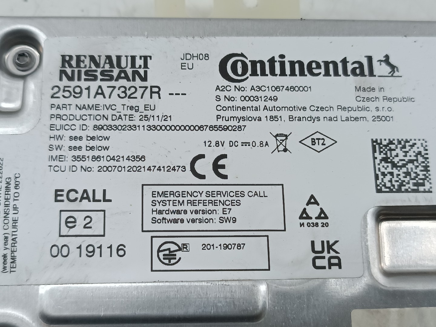 Módulo GPS RENAULT CLIO V (BF_) | 19 -  Imagem-2