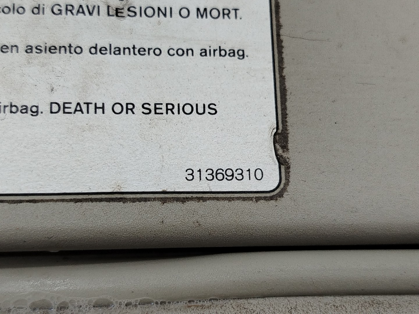 Pala do Sol Direita VOLVO V40 Hatchback (525, 526) | 12 -  Imagem-1