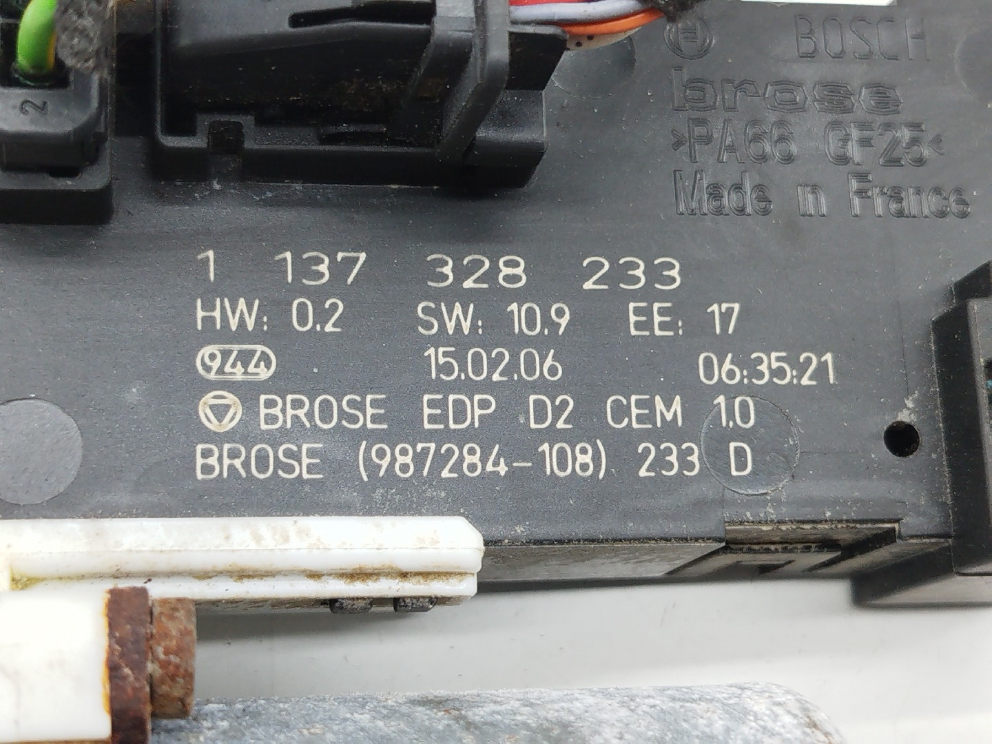 Motor de vidro frente direito PEUGEOT 407 Coupé (6C_) | 05 -  Imagem-1