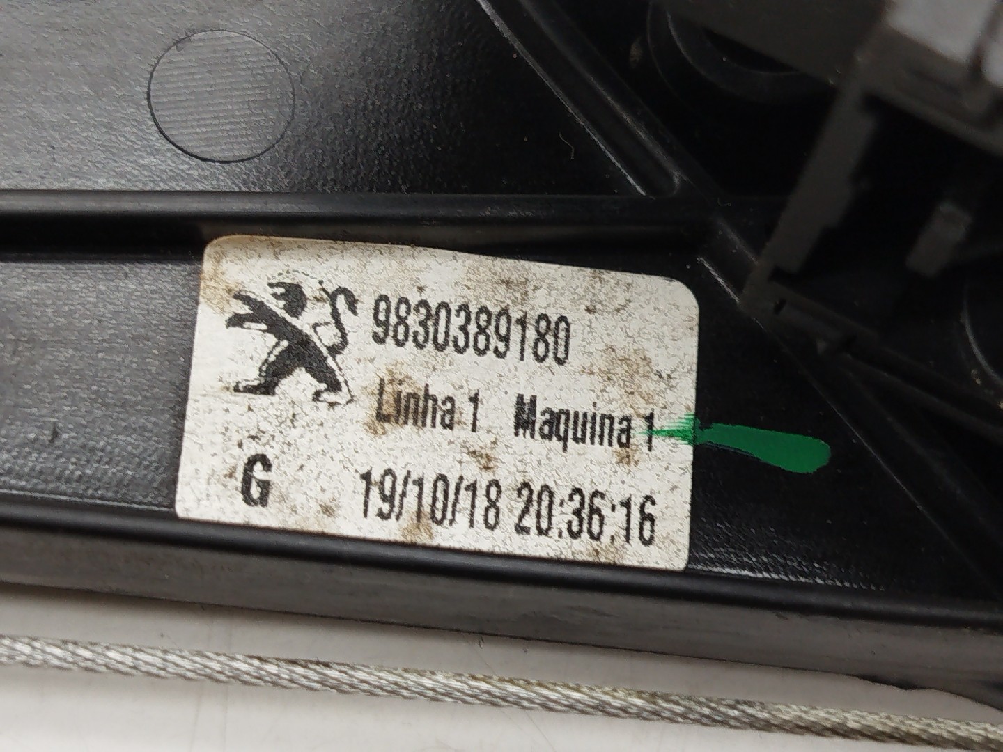 Motor e elevador de vidro trás esquerdo PEUGEOT 5008 II | 16 -  Imagem-1