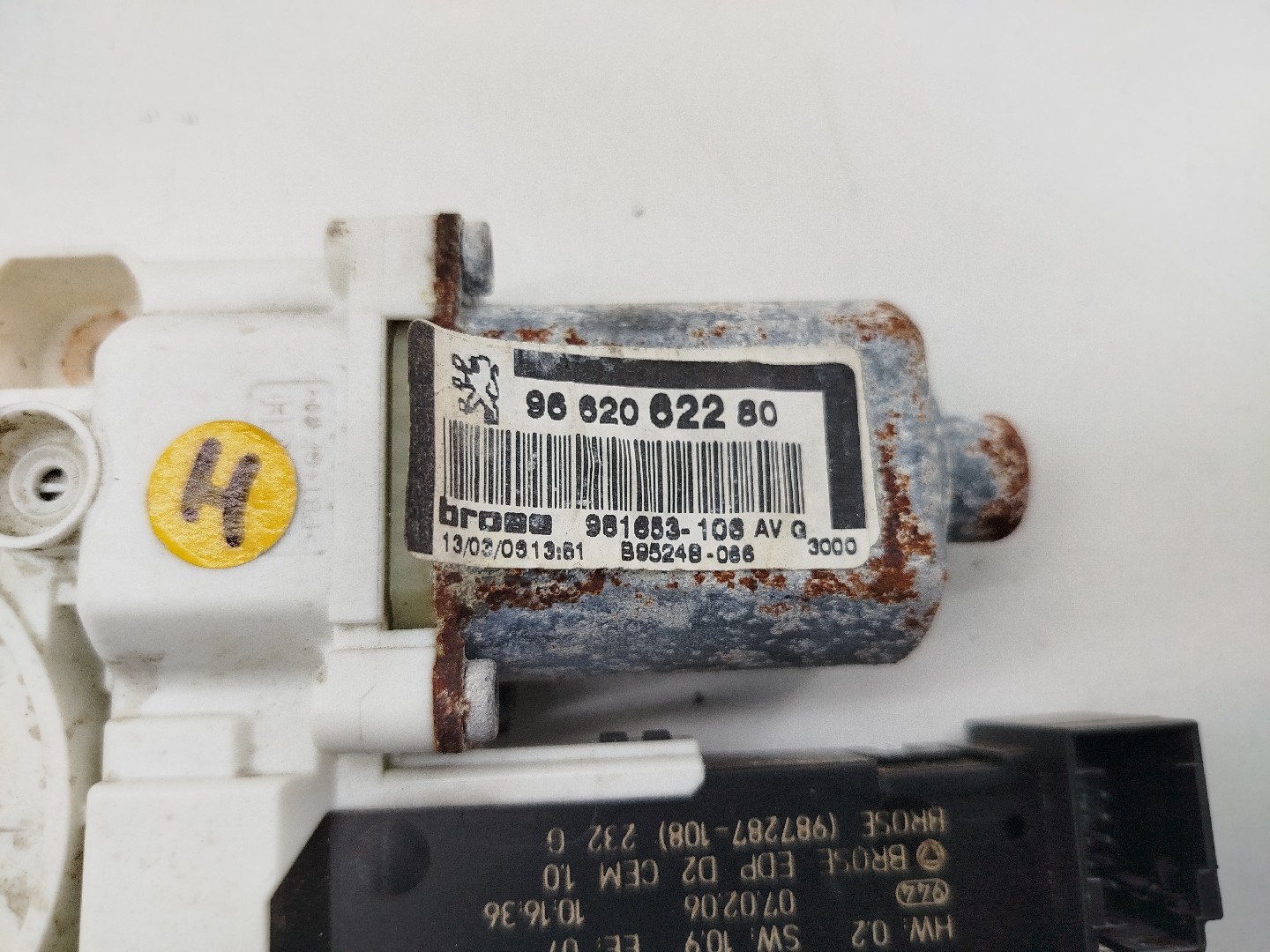 Motor de vidro frente esquerdo PEUGEOT 407 Coupé (6C_) | 05 -  Imagem-3