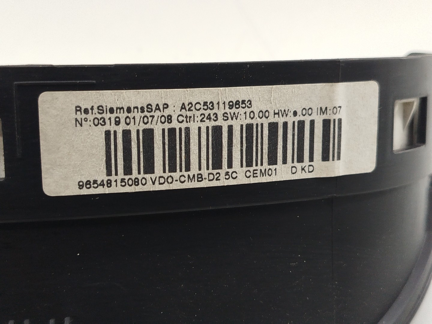 Quadrante PEUGEOT 407 Coupé (6C_) | 05 -  Imagem-2