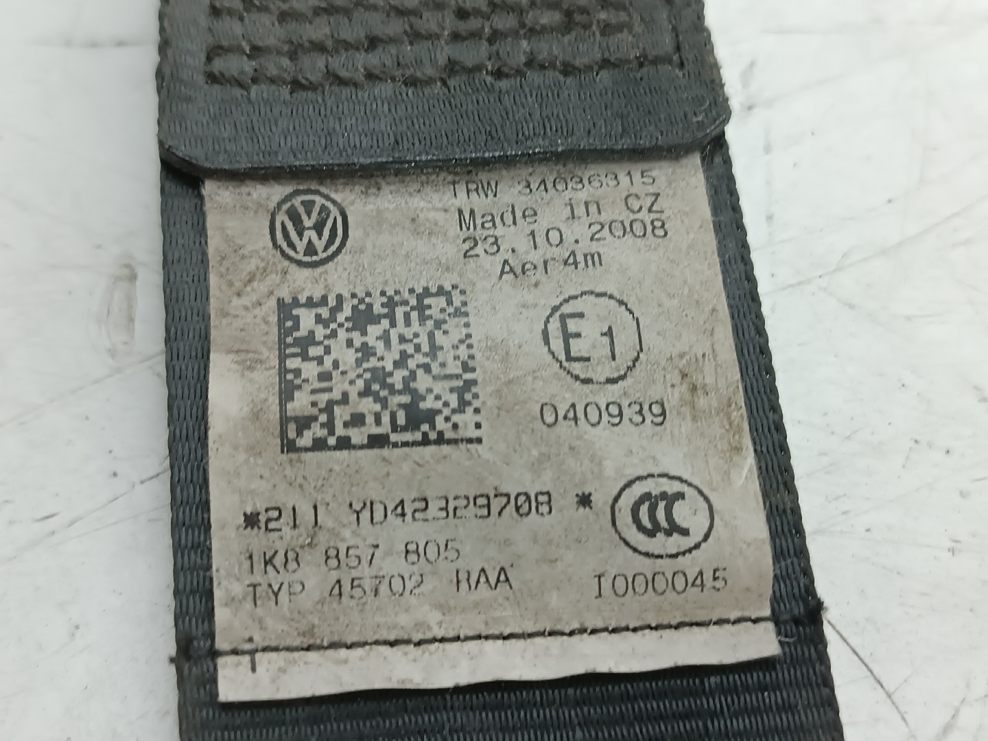 Pre Tensor do Cinto Esquerdo VOLKSWAGEN GOLF IV (1J1) | 97 - 07 Imagem-3