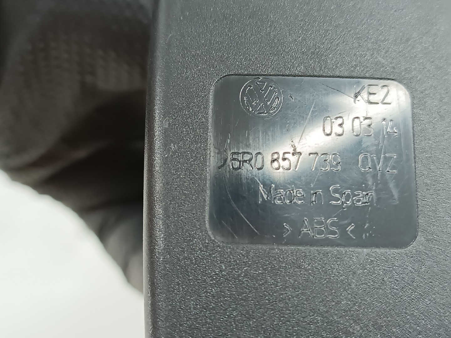 Encaixe do cinto VOLKSWAGEN POLO (6R1, 6C1) | 09 -  Imagem-2