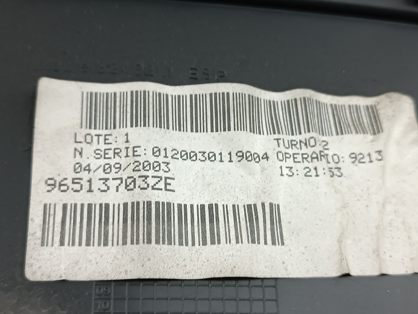 Quartela de porta trás direita CITROEN C3 I (FC_, FN_) | 02 -  Imagem-3