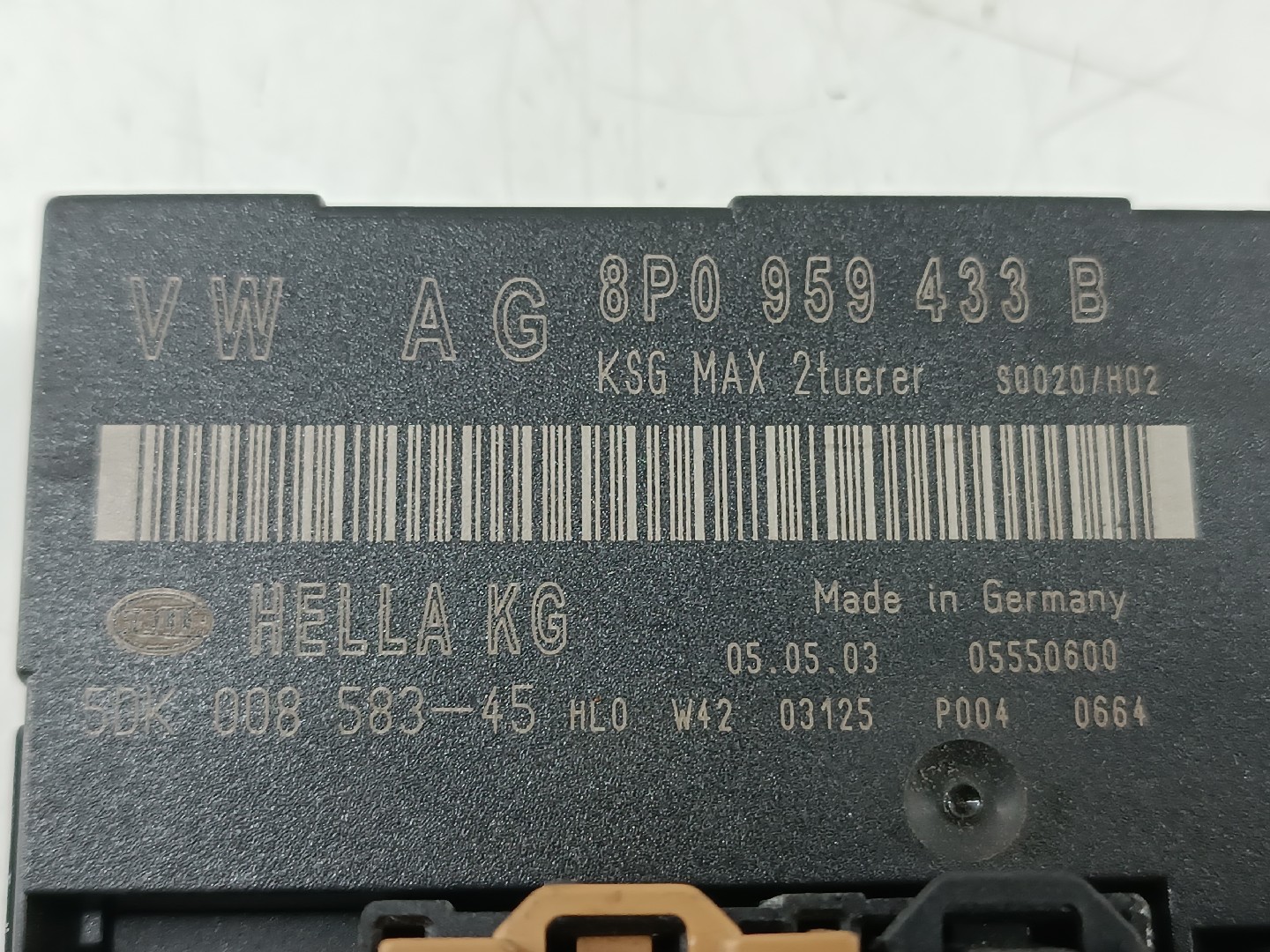 Módulo Confort AUDI A3 (8P1) | 03 - 13 Imagem-1