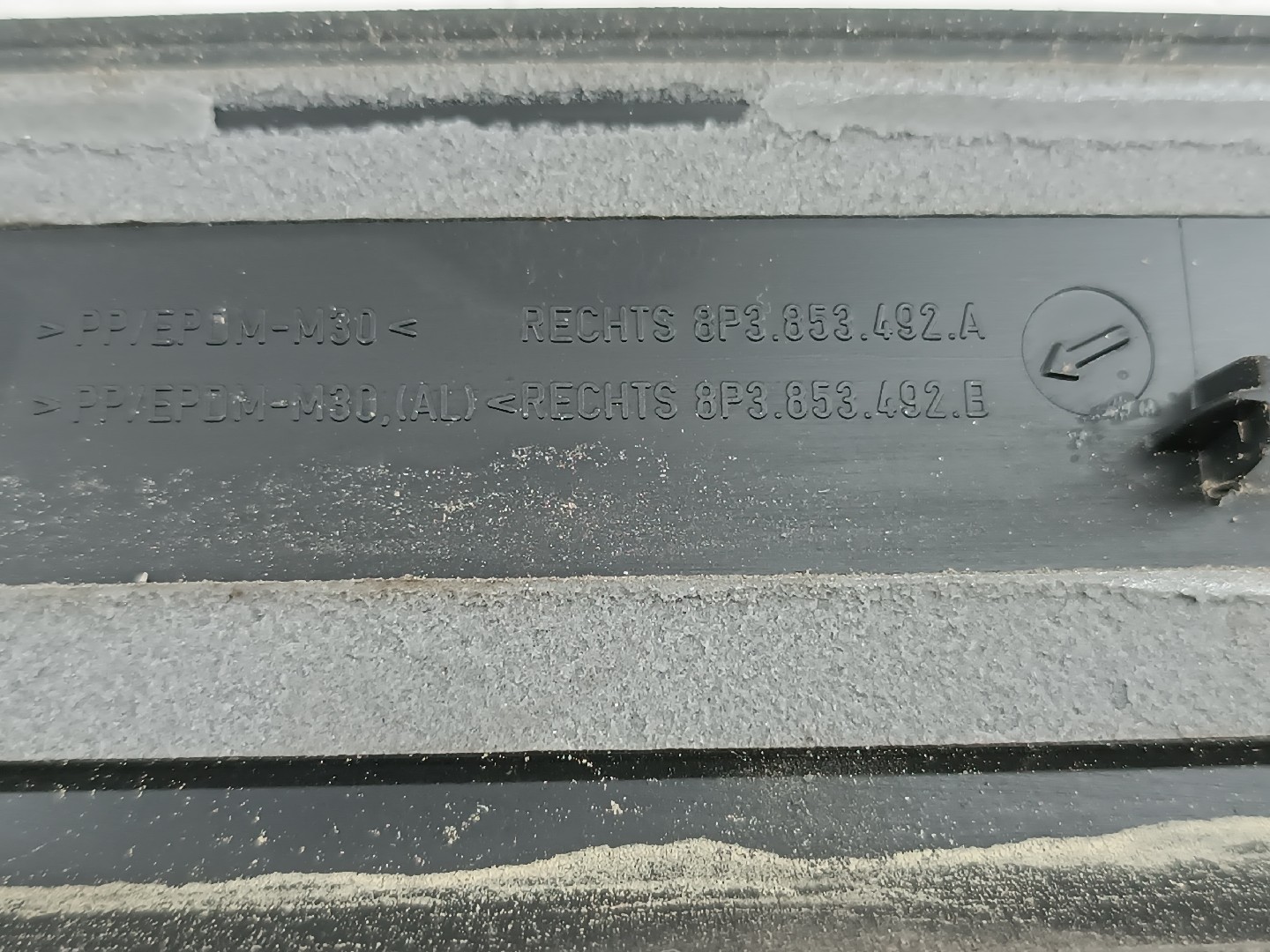 Moldura de soleira de porta AUDI A3 (8P1) | 03 - 13 Imagem-3