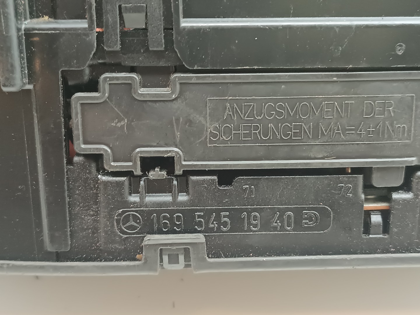 Caixa de Fusíveis MERCEDES-BENZ A-CLASS (W169) | 04 - 12 Imagem-3