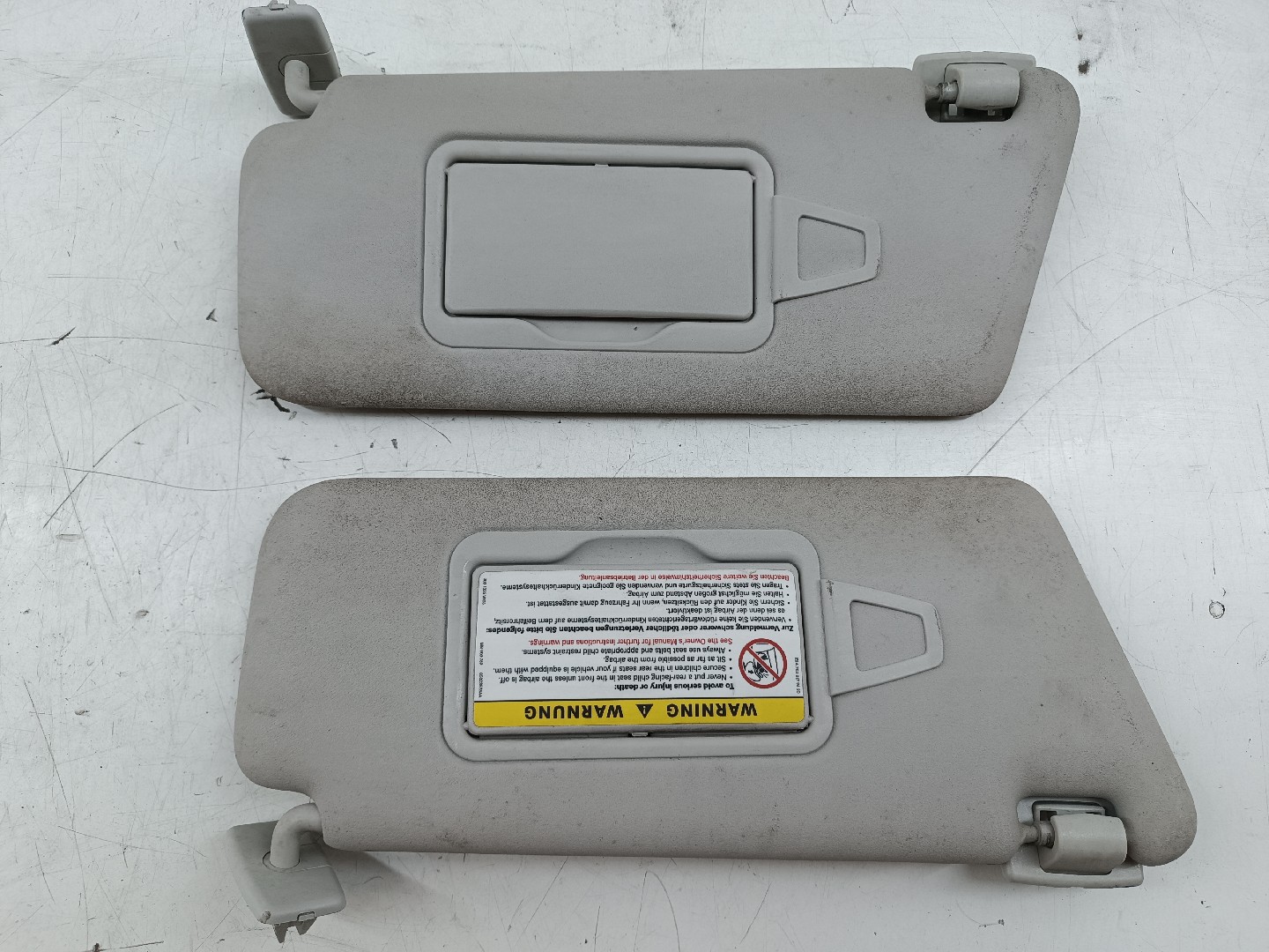 Conjunto 2 Palas de Sol MERCEDES-BENZ A-CLASS (W169) | 04 - 12