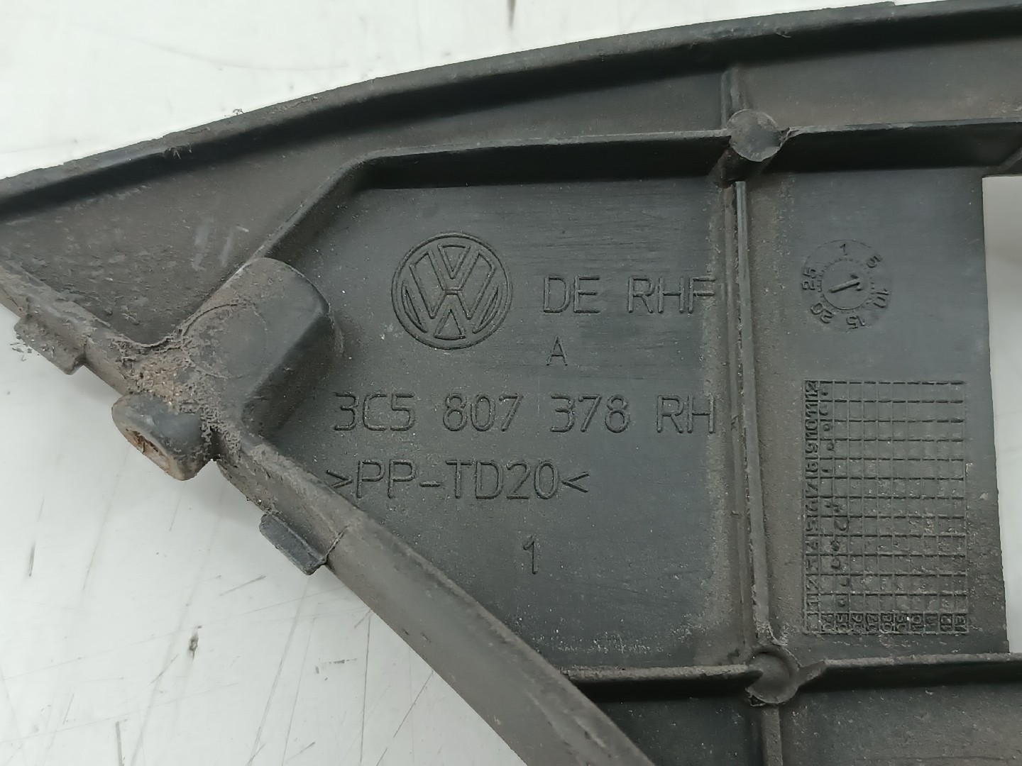 Suporte de montagem de para-choques VOLKSWAGEN PASSAT (3C2) | 05 - 10 Imagem-3