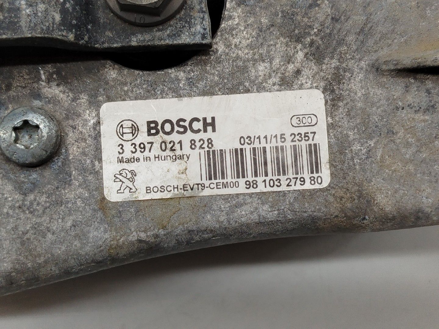 Motor Limpa Vidro Frente PEUGEOT 308 SW II | 14 -  Imagem-2