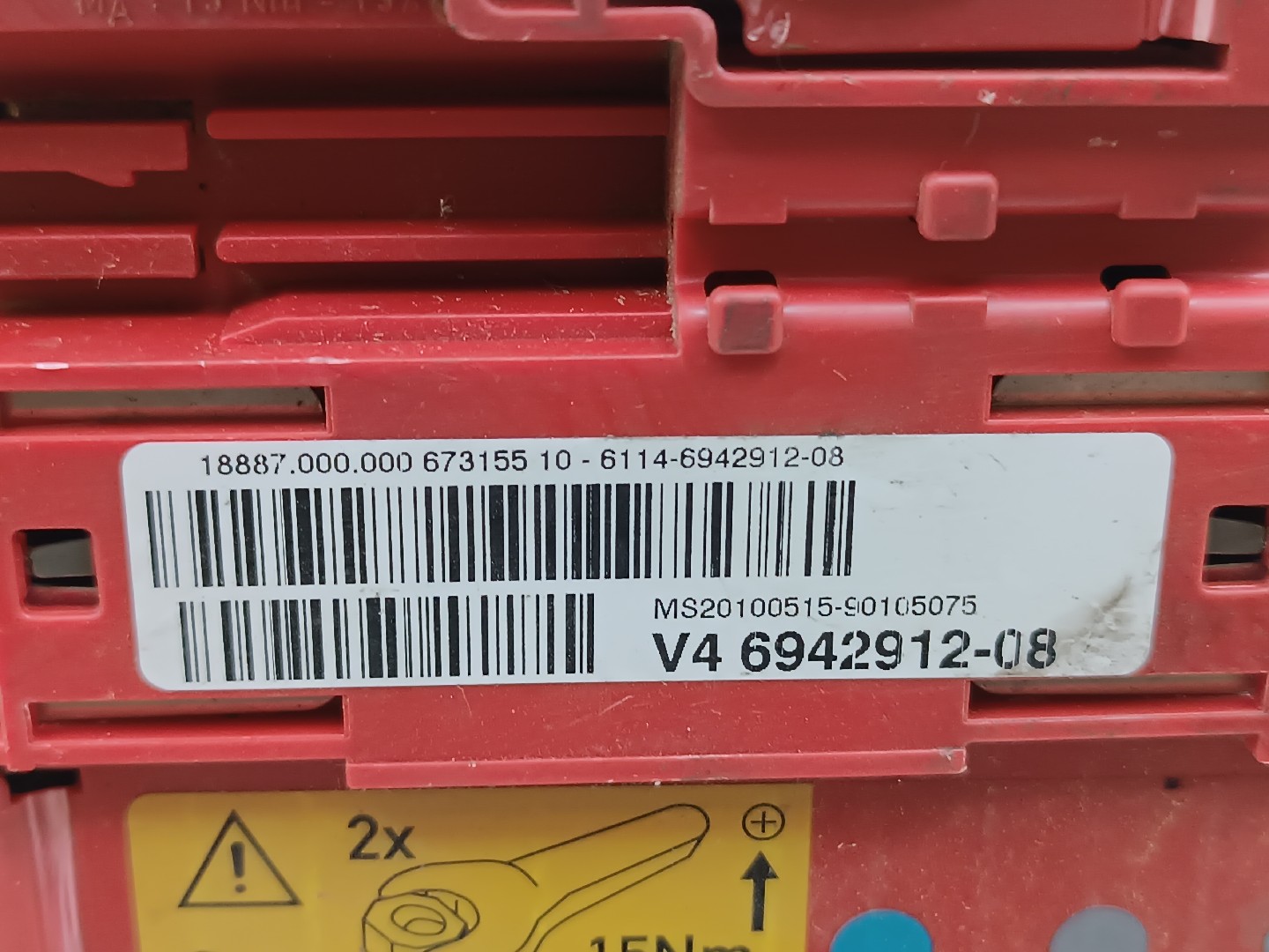 Módulo de fusíveis de bateria BMW 3 (E90) | 04 - 12 Imagem-2