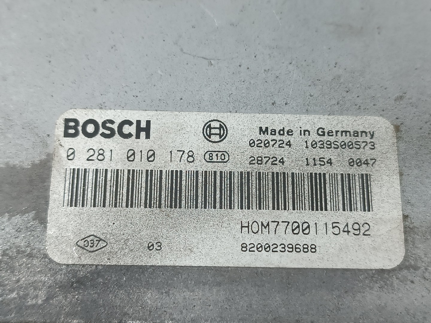 Centralina de Motor RENAULT ESPACE III (JE0_) | 96 - 02 Imagem-1