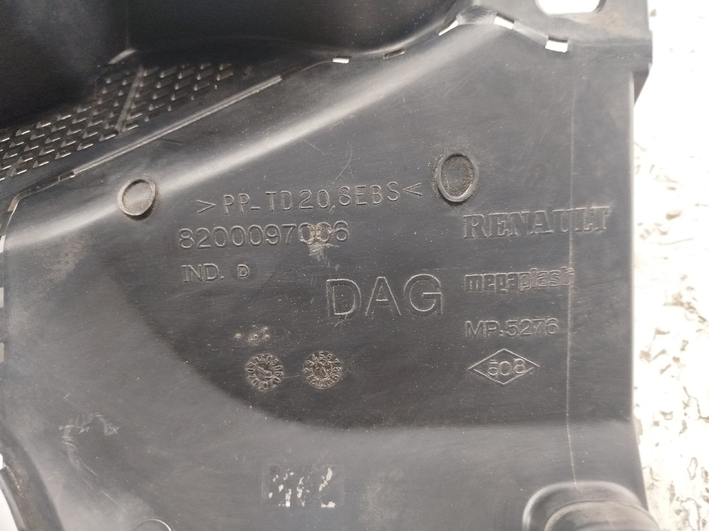 Grelha de torpedo RENAULT MEGANE II Grandtour (KM0/1_) | 03 - 12 Imagem-3