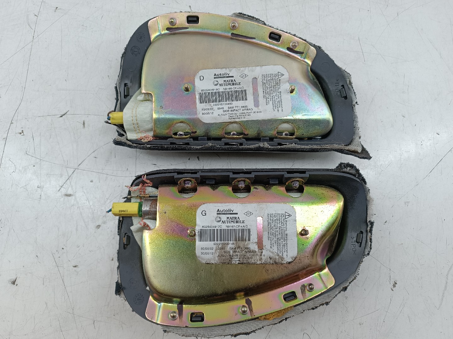 Airbag RENAULT ESPACE III (JE0_) | 96 - 02