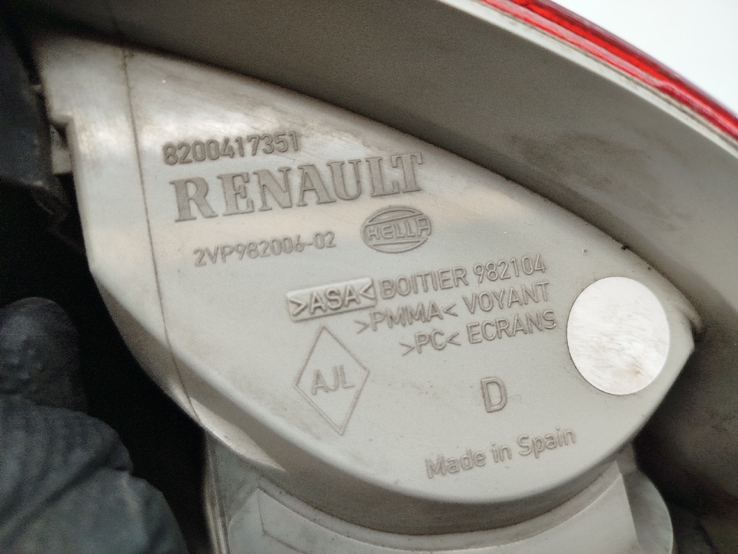 Farolim Stop Direito RENAULT MEGANE II Grandtour (KM0/1_) | 03 - 12 Imagem-3