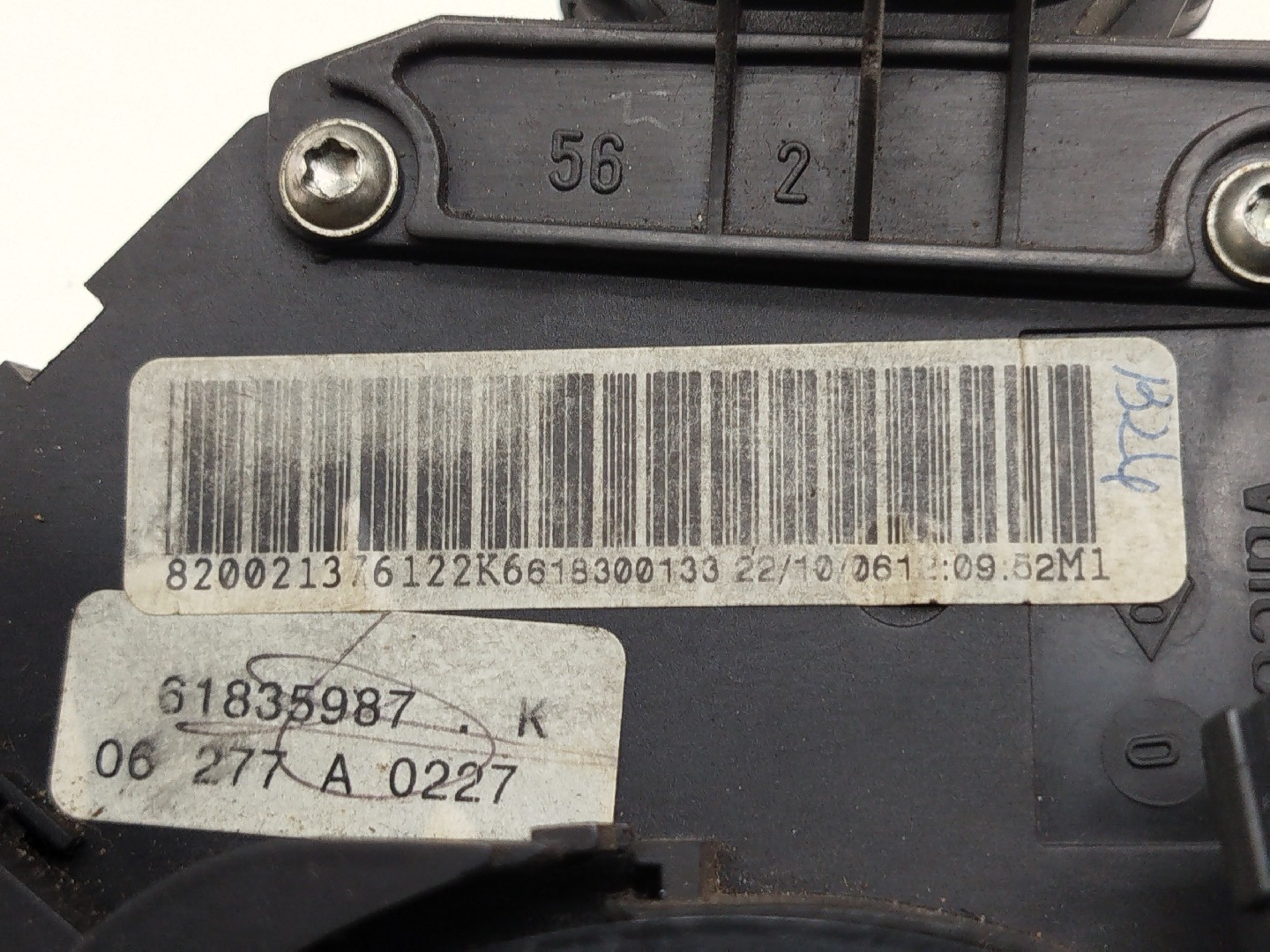 Comutador luzes,piscas,limp vidros e fita airbag RENAULT MEGANE II Grandtour (KM0/1_) | 03 - 12 Imagem-4