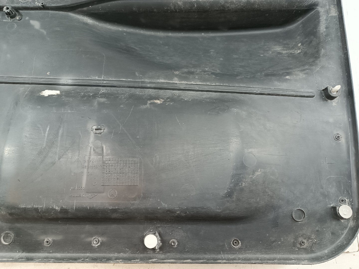 Quartela de porta frente esquerda CITROEN BERLINGO / BERLINGO FIRST Caixa (M_) | 96 - 11 Imagem-1