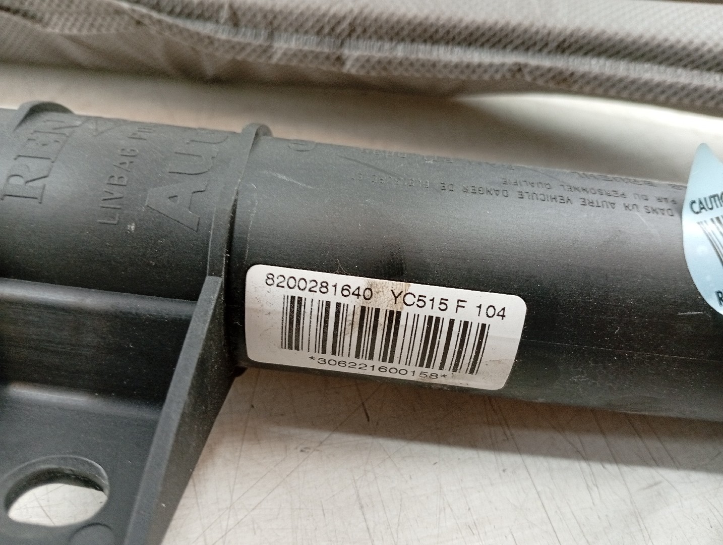 Airbag de cortina direito esquerdo RENAULT CAPTUR I (J5_, H5_) | 13 -  Imagem-1