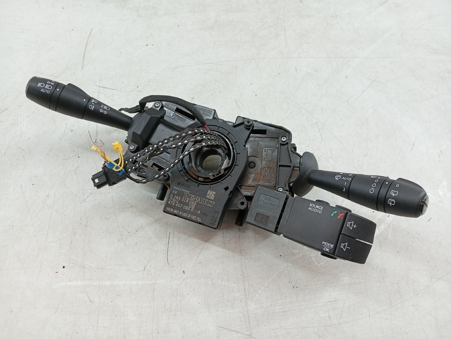 Comutador luzes,piscas,limp vidros e fita airbag RENAULT CAPTUR I (J5_, H5_) | 13 -  Imagem-2