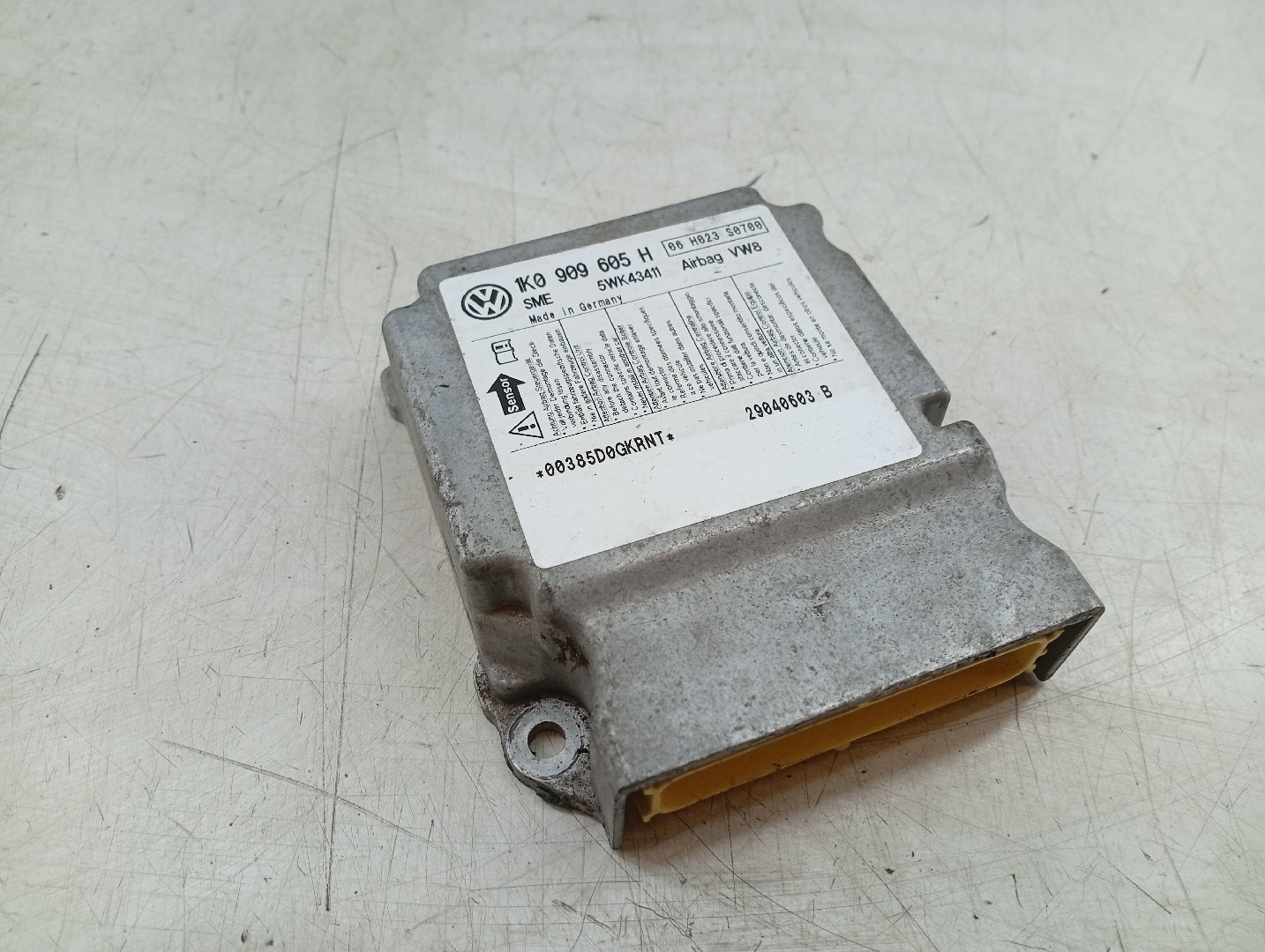 Centralina de Airbag VOLKSWAGEN GOLF V (1K1) | 03 - 09 Imagem-4