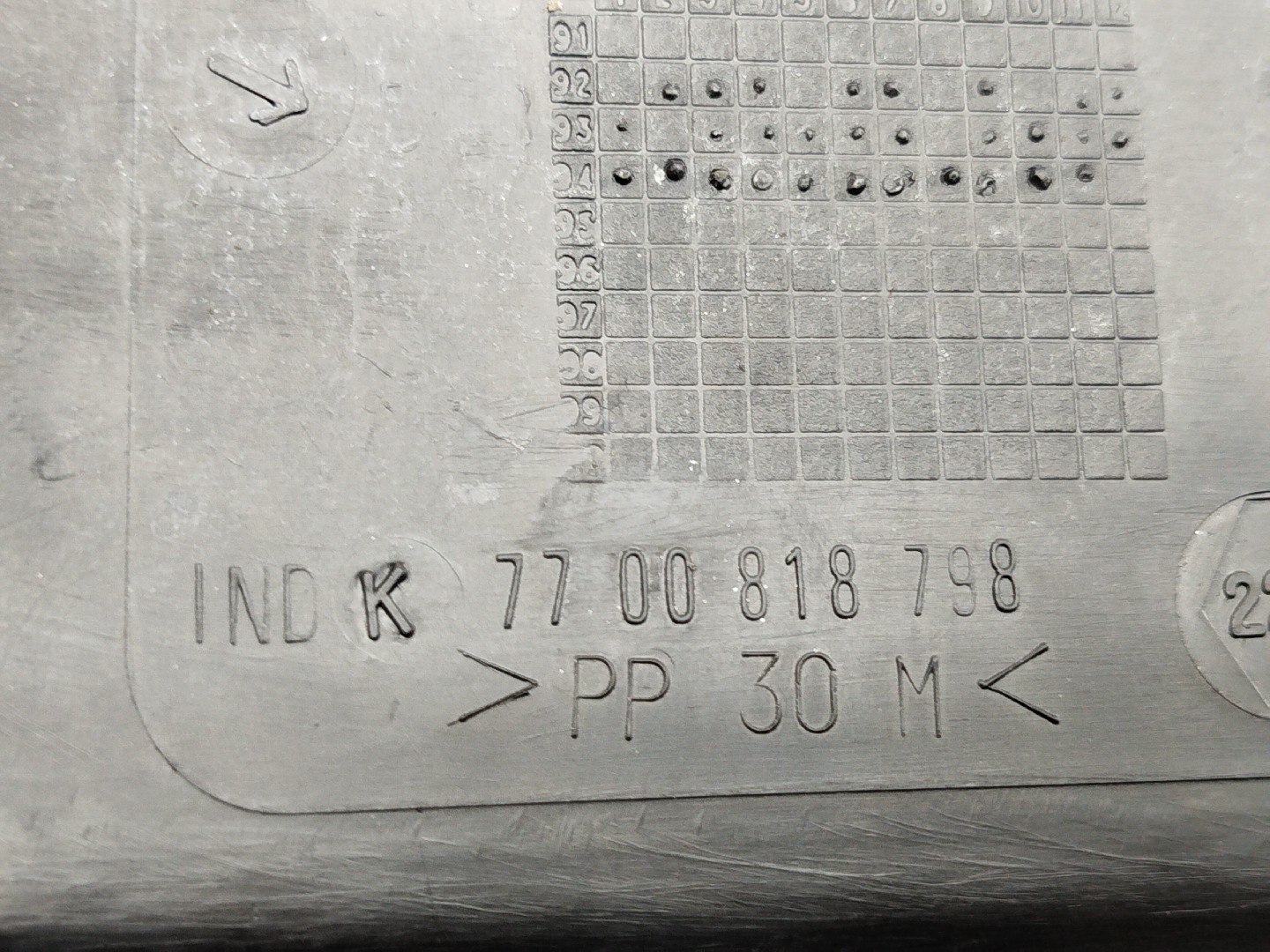 Grelha de torpedo RENAULT LAGUNA I (B56_, 556_) | 93 - 02 Imagem-3