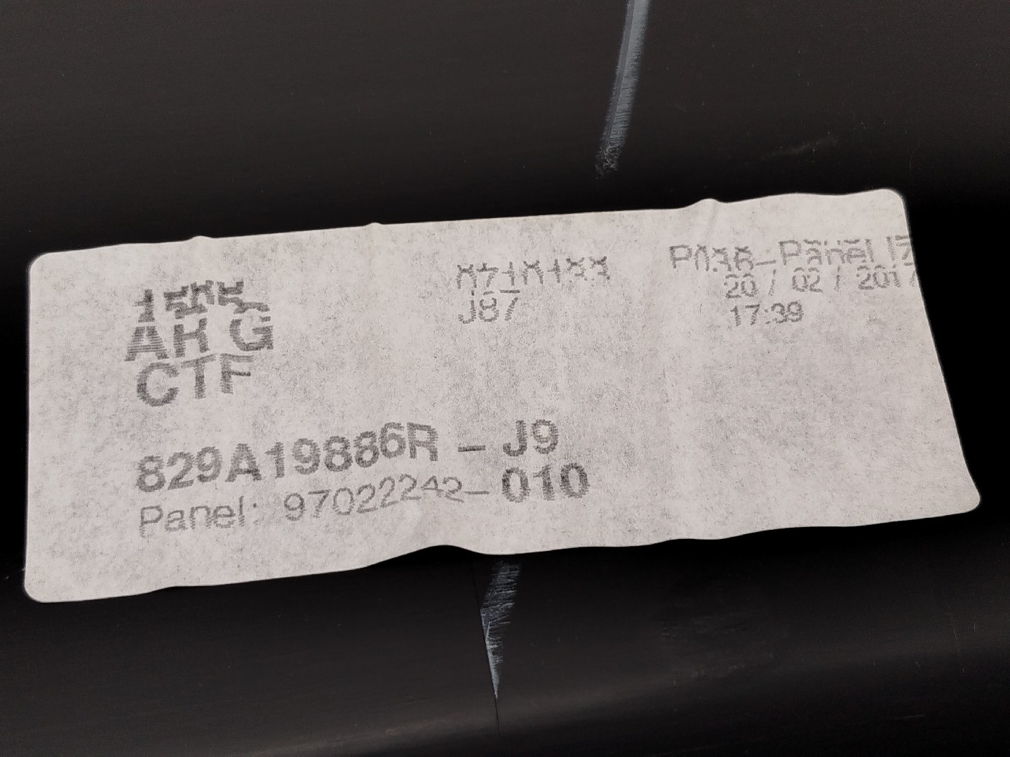 Quartela de porta trás esquerda RENAULT CAPTUR I (J5_, H5_) | 13 -  Imagem-2