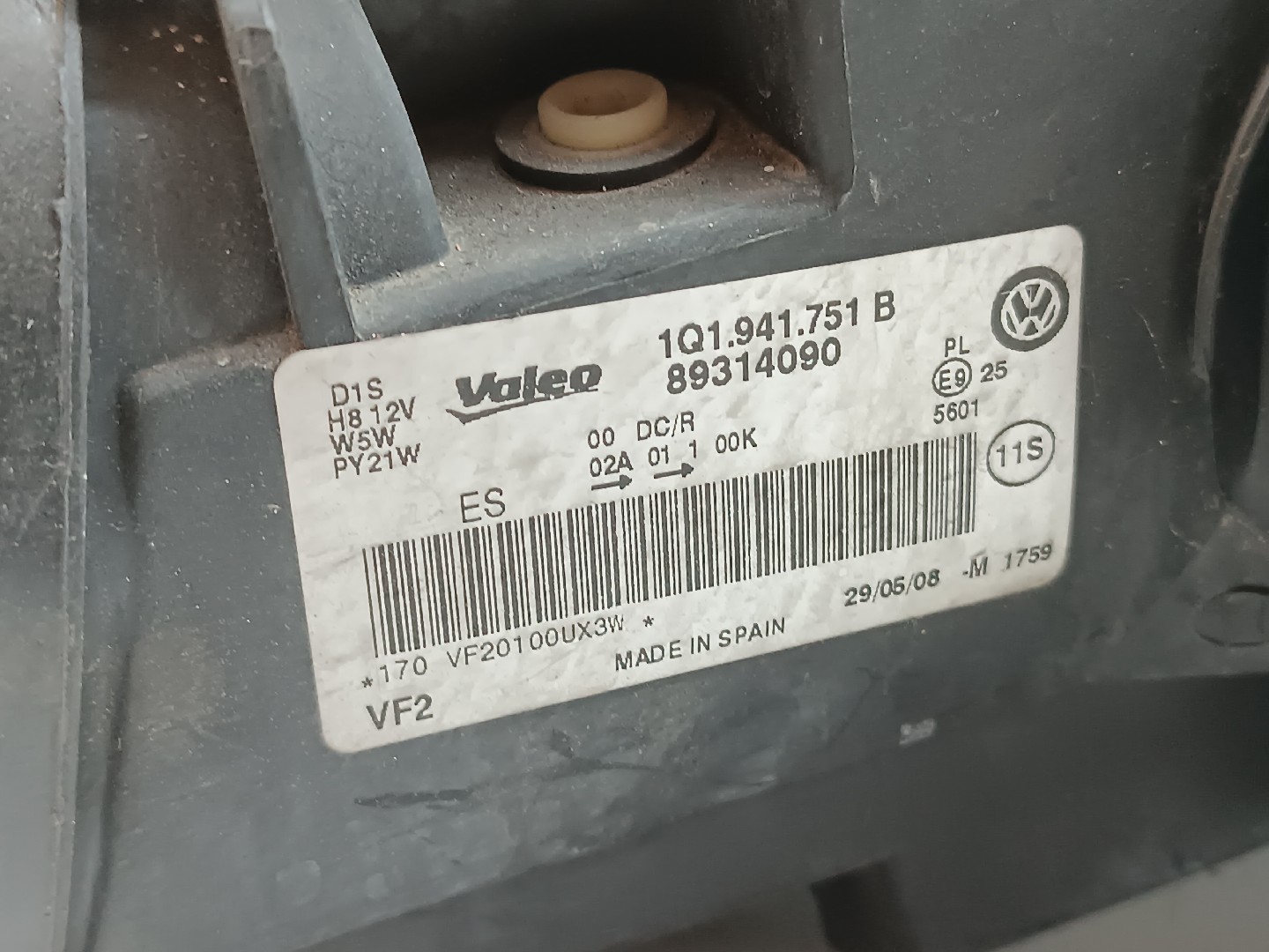 Ótica Esquerda VOLKSWAGEN EOS (1F7, 1F8) | 06 - 15 Imagem-2