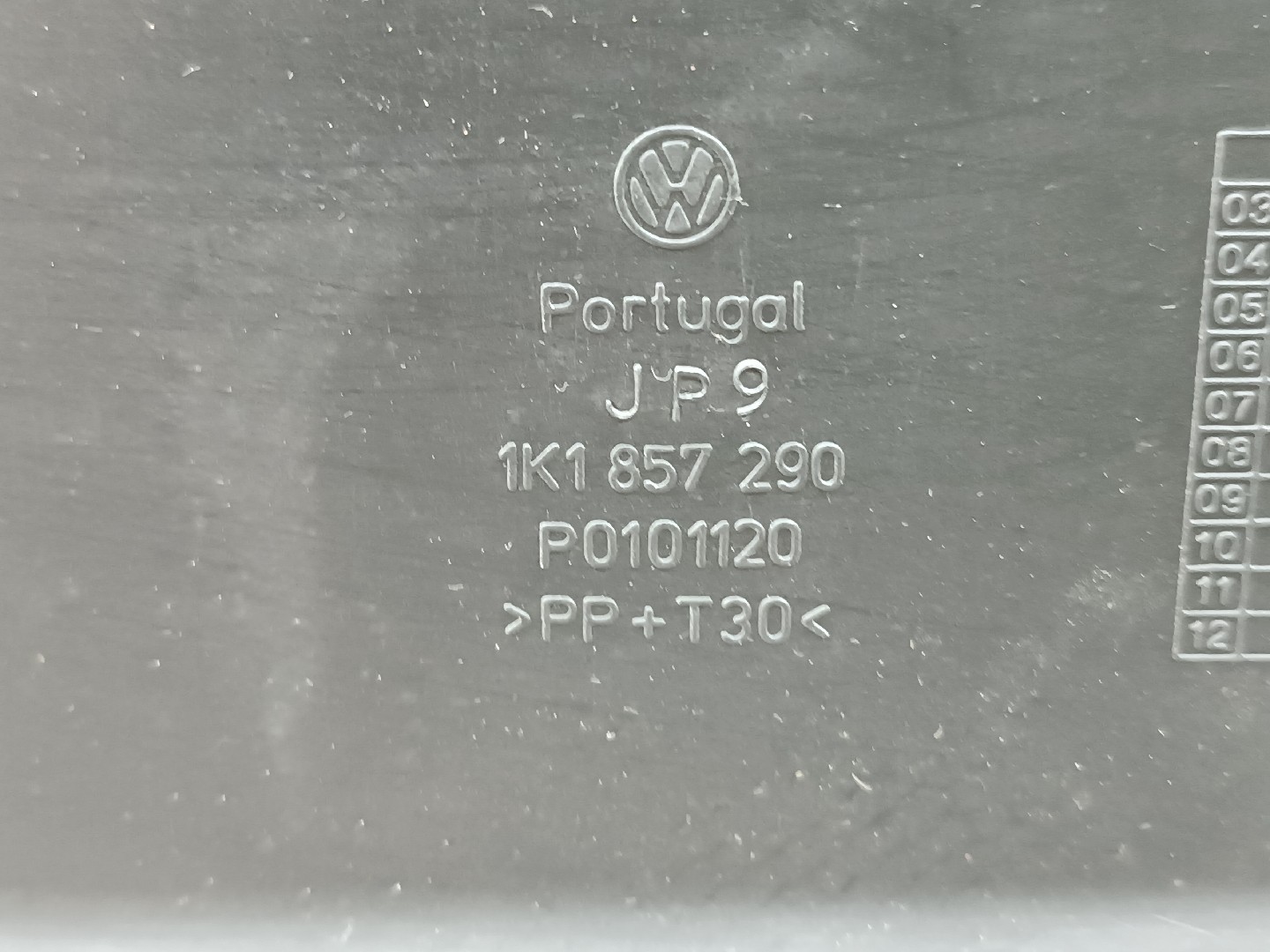 Porta luvas VOLKSWAGEN EOS (1F7, 1F8) | 06 - 15 Imagem-3