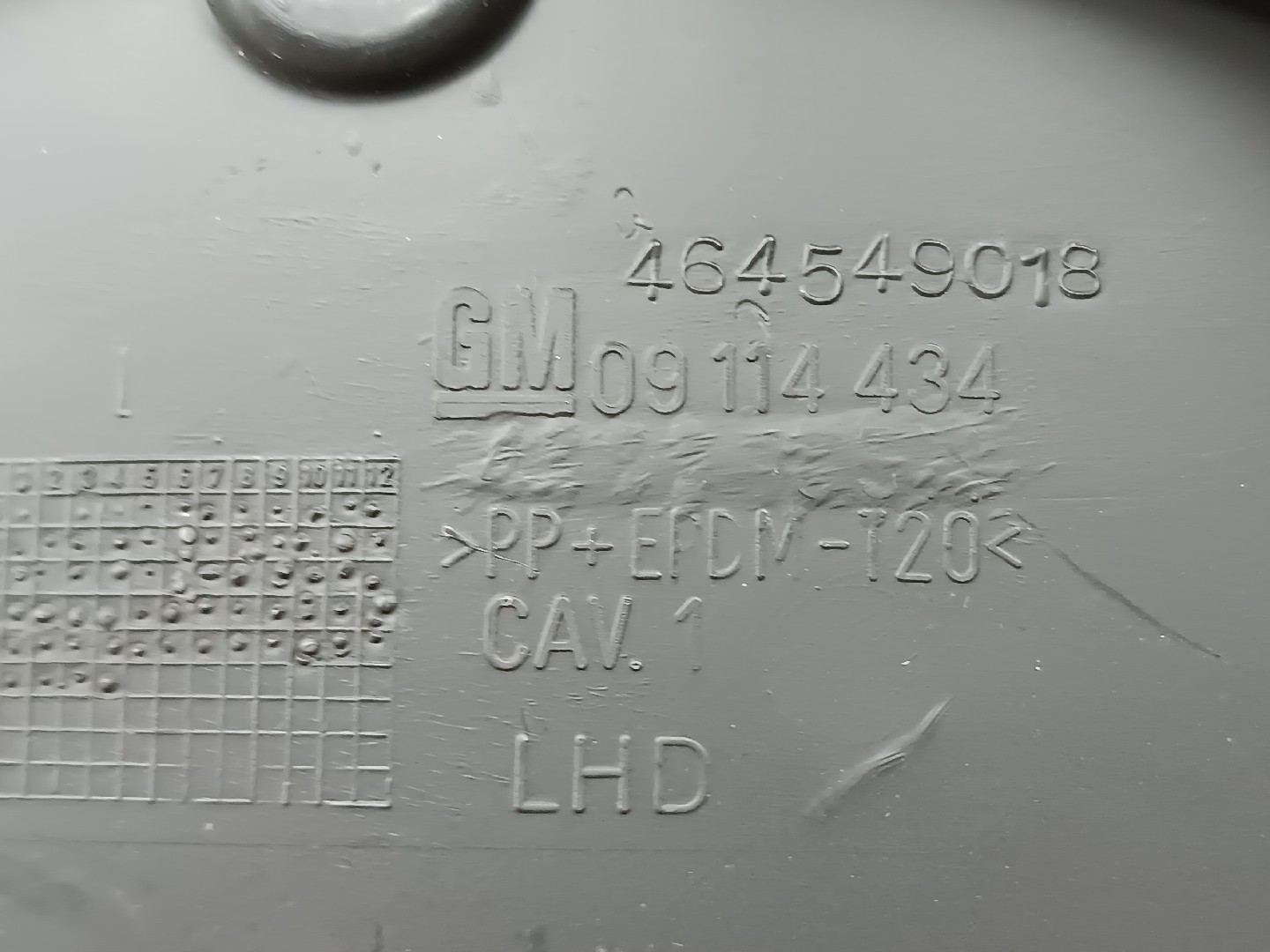 Aro de quadrante OPEL CORSA C (X01) | 00 - 09 Imagem-2