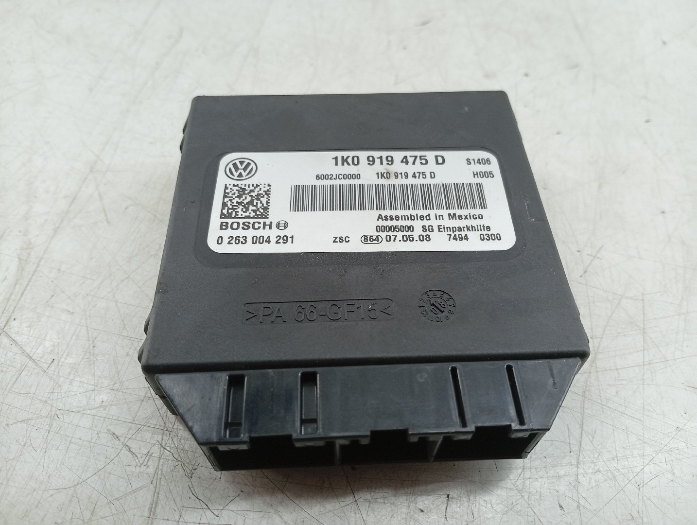 Módulo de estacionamento VOLKSWAGEN EOS (1F7, 1F8) | 06 - 15 Imagem-3