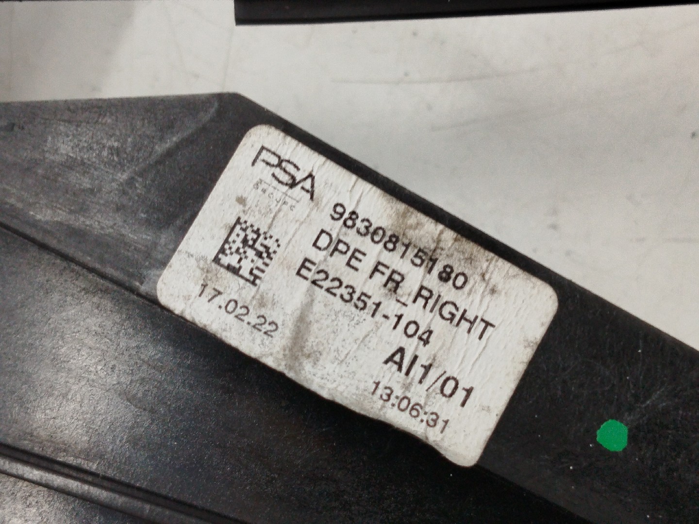 Motor e elevador de vidro frente direito PEUGEOT 308 III Imagem-3