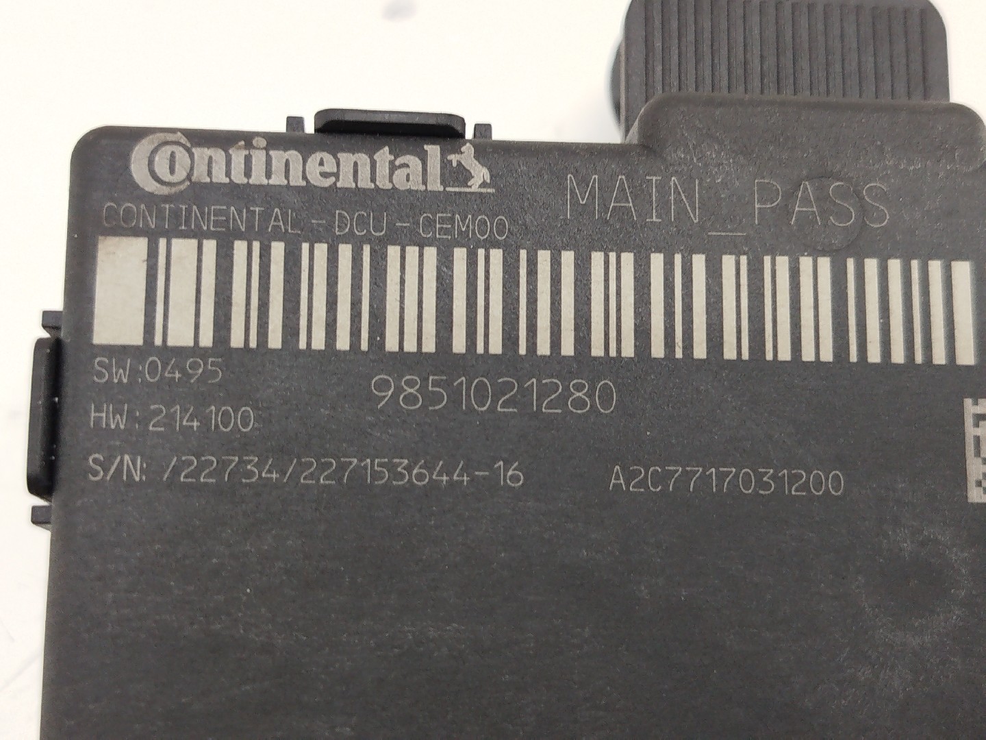 Módulo Porta Frente Direita PEUGEOT 308 III Imagem-1