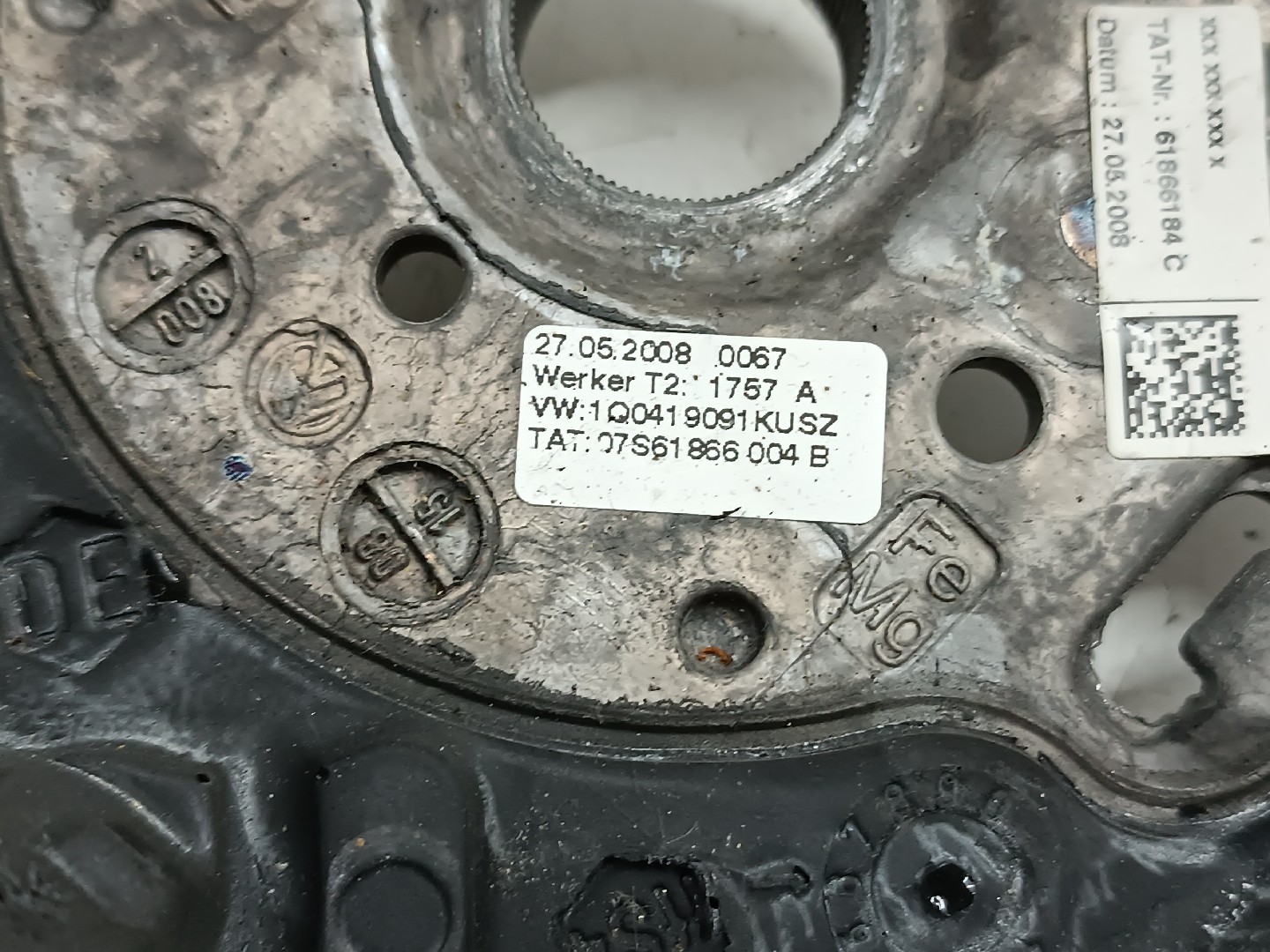 Volante VOLKSWAGEN EOS (1F7, 1F8) | 06 - 15 Imagem-6