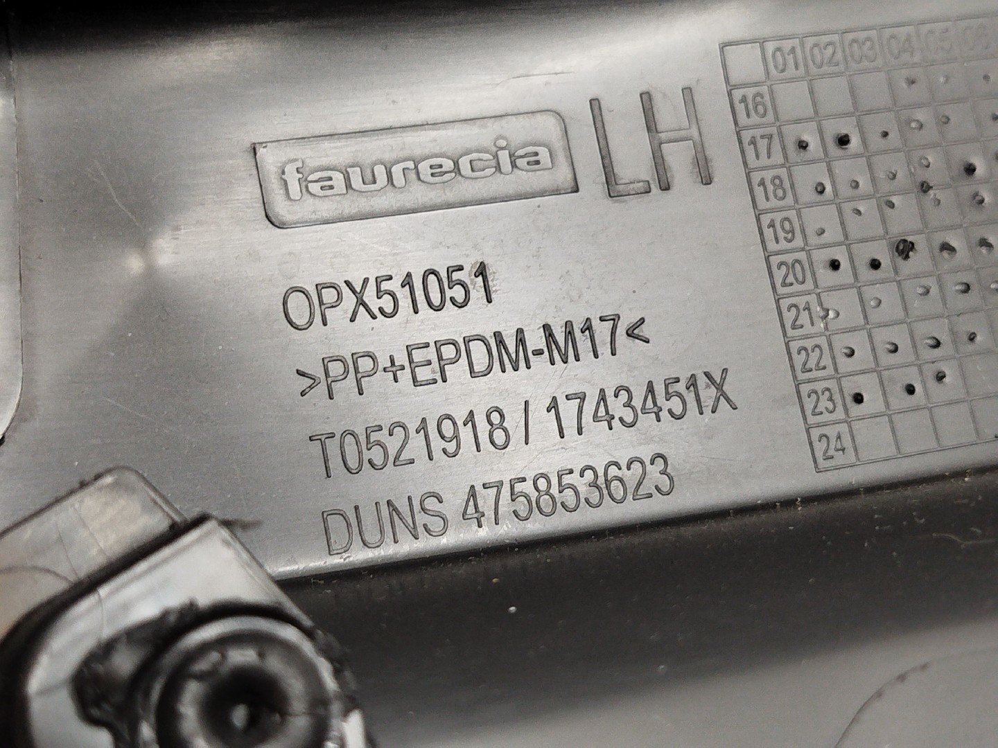 Quartela de porta frente esquerda CITROEN C3 AIRCROSS II (2R_, 2C_) | 17 -  Imagem-3