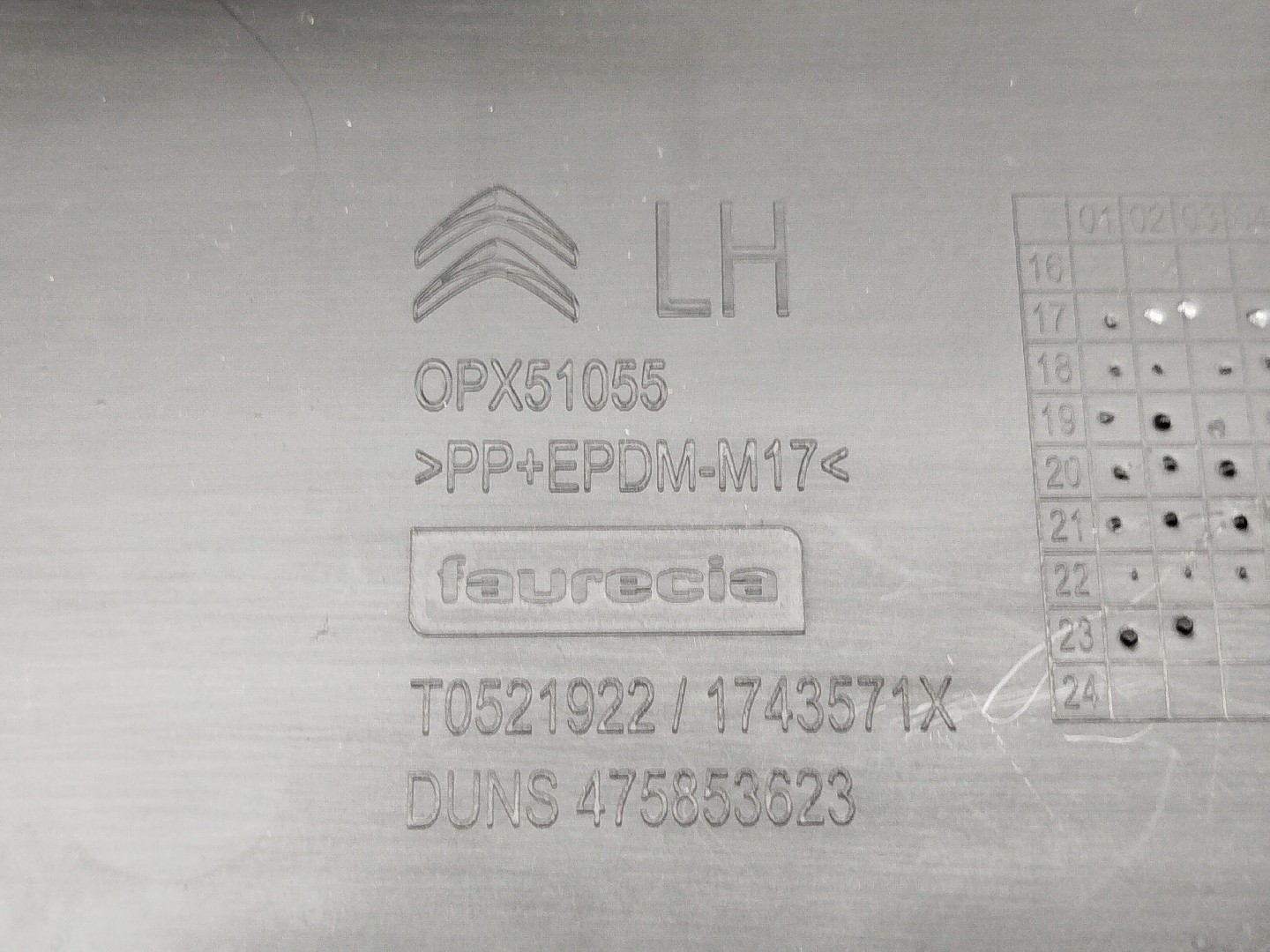 Quartela de porta frente esquerda CITROEN C3 AIRCROSS II (2R_, 2C_) | 17 -  Imagem-2