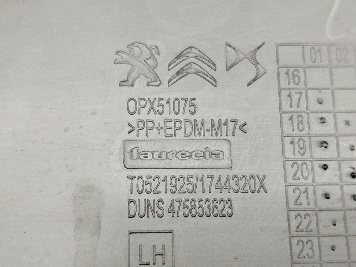 Quartela de porta trás esquerda CITROEN C3 AIRCROSS II (2R_, 2C_) | 17 -  Imagem-2