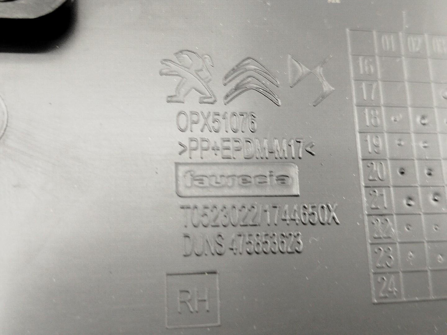 Quartela de porta trás direita CITROEN C3 AIRCROSS II (2R_, 2C_) | 17 -  Imagem-3